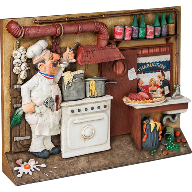 Fine Dining 3D Wall Art