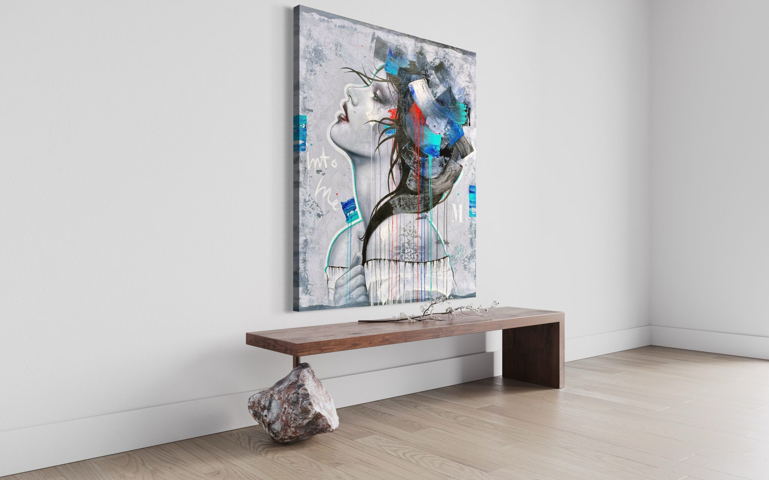 Hans Jochem Bakker schilderij