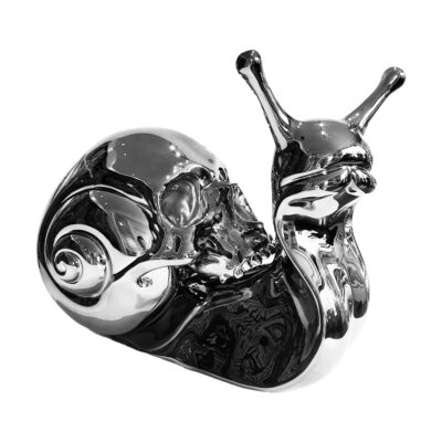 Skull Snail Chrome