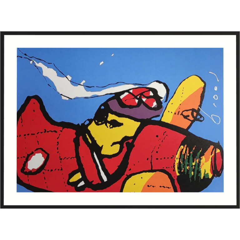 red baron herman brood zeefdruk