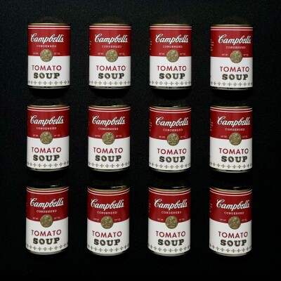 Andy warhol ad van hassel campbell