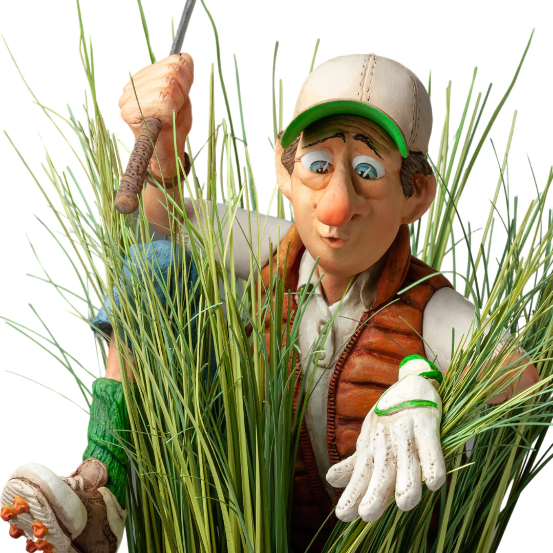 the golfer in the rough forchino