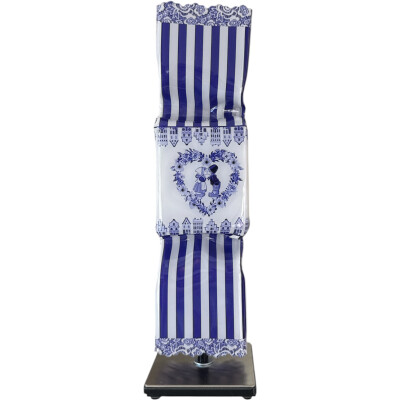 art candy toffee ad van hassel delfts blauw