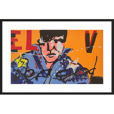Elvis zeefdruk herman brood