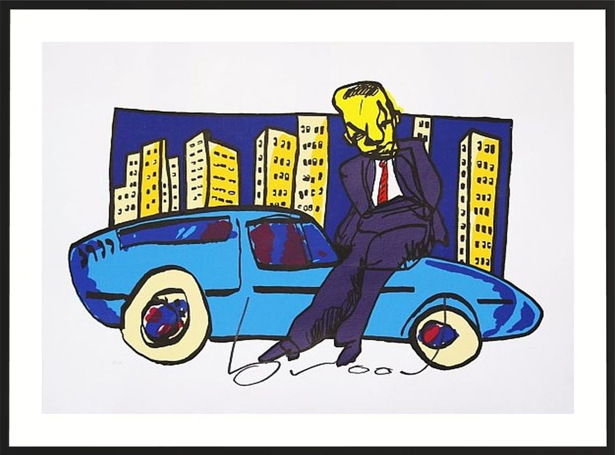 zeefdruk shapr dressed hermean brood sharp dressed zeefdruk herman brood