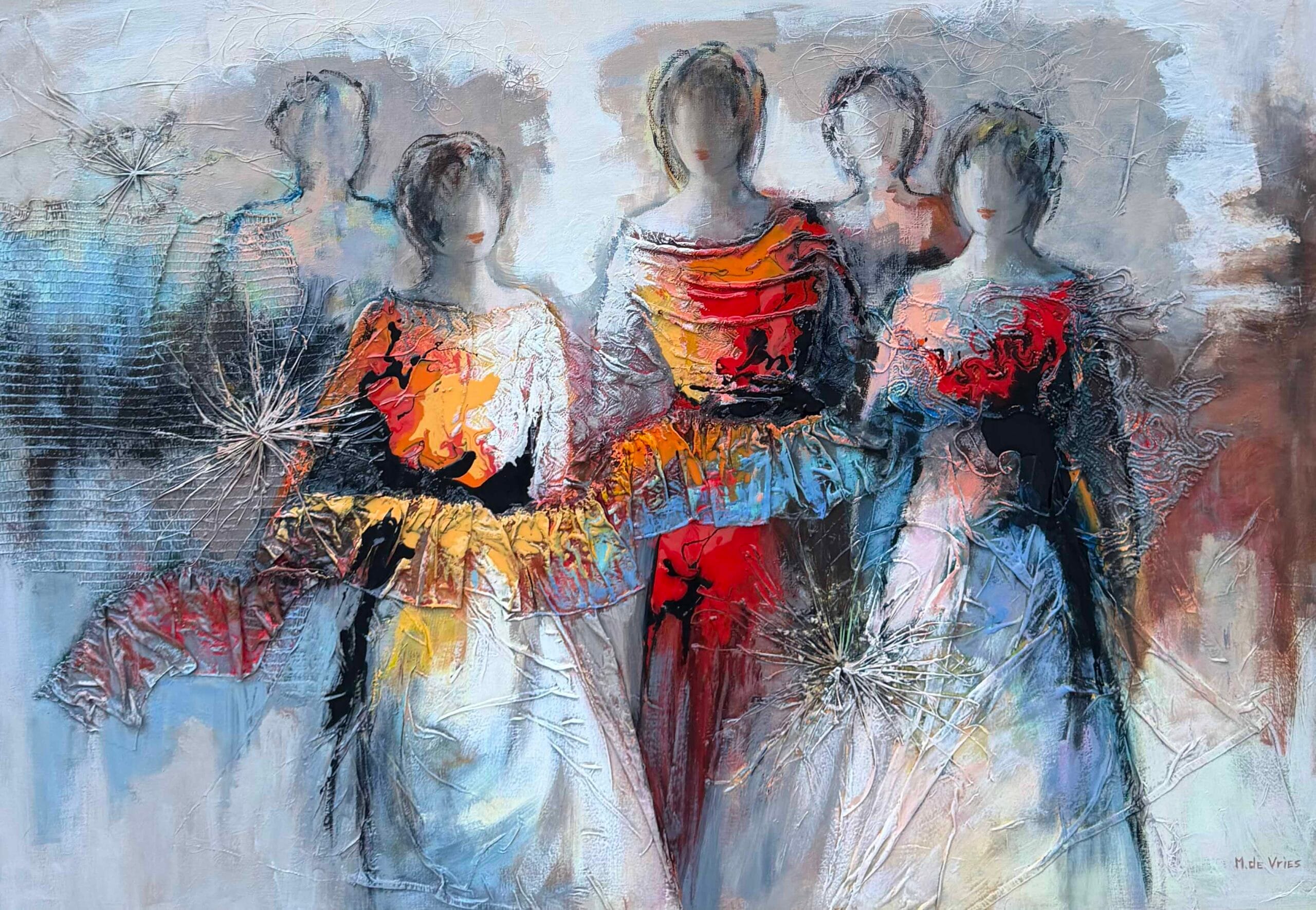 Maria de Vries schilderij h1p Maria de Vries schilderij